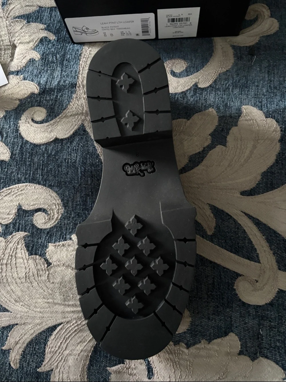 Coach glossy loafers